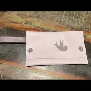 Holly Aiken custom side card clutch - lavender